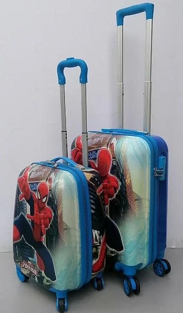 Backpacks, bags and suitcases: Dečiji set kofera sa motivom Marvel Ultimate Spider‑Man - Dva kofera at lalafo.rs — 3 Backpacks, bags and suitcases: Dečiji set kofera sa motivom Marvel Ultimate Spider‑Man - Dva kofera — 3