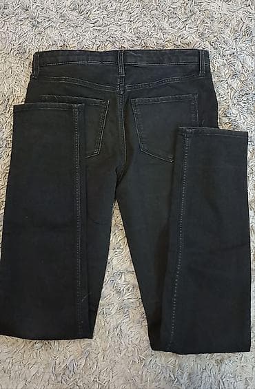 Farmerke helanke,uske, samo oprane, vel 12-13god, 158cm. H&m denim na lalafo.rs — 2 Farmerke helanke,uske, samo oprane, vel 12-13god, 158cm. H&m denim — 2