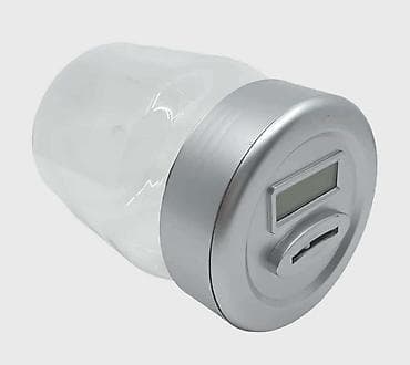 Digitalna kasica sa brojačem kovanica - Providna plastična tegla sa na lalafo.rs — 4 Digitalna kasica sa brojačem kovanica - Providna plastična tegla sa — 4