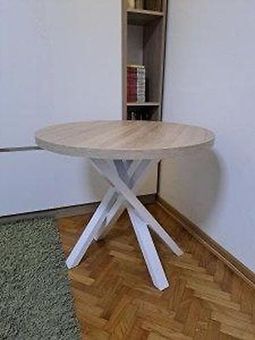 Antique Dining Tables: MALI OKRUGLI TRPEZARIJSKI STOLOVI DEZEN PLOČE PO ŽELJI | Kontakt at lalafo.rs — 1 Antique Dining Tables: MALI OKRUGLI TRPEZARIJSKI STOLOVI DEZEN PLOČE PO ŽELJI | Kontakt — 1