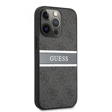 Maska Guess Stripe za iPhone 13 Pro Max 6.7 siva (GUHCP13X4GDGR). Uz at lalafo.rs — 1 Maska Guess Stripe za iPhone 13 Pro Max 6.7 siva (GUHCP13X4GDGR). Uz — 1