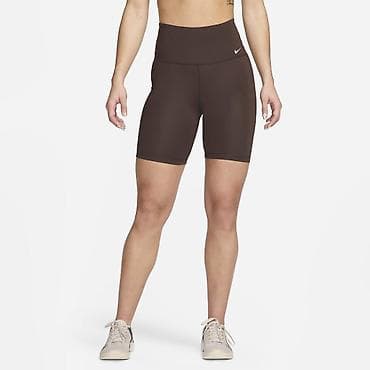 NIKE Dri-FIT One 8in Shorts Mink Brown/Black Women's Running Shorts na lalafo.rs — 2 NIKE Dri-FIT One 8in Shorts Mink Brown/Black Women's Running Shorts — 2