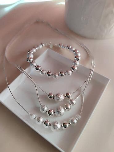 Set: Narukvica, Ogrlica, Materijal: Srebro na lalafo.rs Set: Narukvica, Ogrlica, Materijal: Srebro