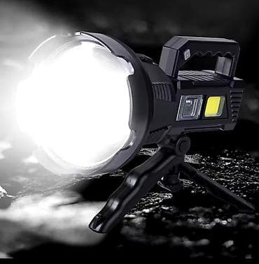 Punjiva baterijska lampa sa postoljem i LED reflektorom Punjiva na lalafo.rs — 2 Punjiva baterijska lampa sa postoljem i LED reflektorom Punjiva — 2