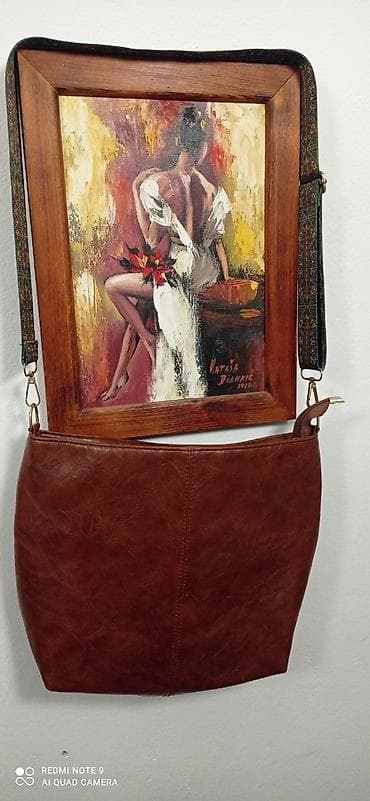 Divna karamel boje tasna,nova i vrlo prakticnadimenzije 32x25cm at lalafo.rs — 1 Divna karamel boje tasna,nova i vrlo prakticnadimenzije 32x25cm — 1