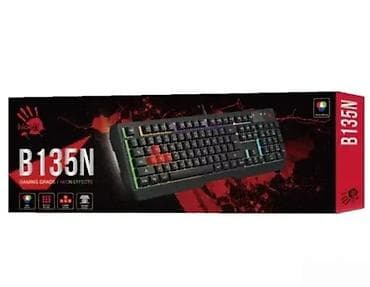 A4Tech Bloody B135N gejming tastatura - Membranska gejming tastatura na lalafo.rs A4Tech Bloody B135N gejming tastatura - Membranska gejming tastatura