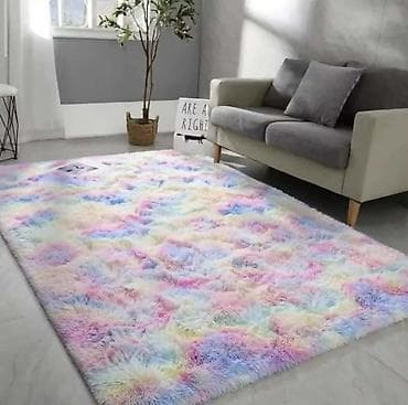 Textile: Mekani plišani tepih za dnevnu,spavaću,deciju sobu. Materijal gust,dug at lalafo.rs — 5 Textile: Mekani plišani tepih za dnevnu,spavaću,deciju sobu. Materijal gust,dug — 5