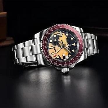 Pagani Design PD-1758 GMT -Crvena/Mapa- Seiko NH34 Automatik Potpuno na lalafo.rs — 10 Pagani Design PD-1758 GMT -Crvena/Mapa- Seiko NH34 Automatik Potpuno — 10
