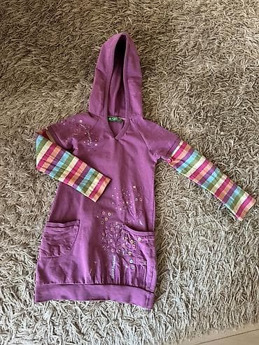 Dečja tunika/haljinica s kapuljačom – Cichlid - Veličina: 116 cm (6 na lalafo.rs — 1 Dečja tunika/haljinica s kapuljačom – Cichlid - Veličina: 116 cm (6 — 1