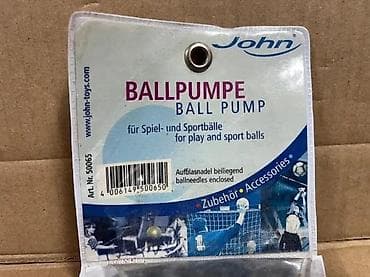 Dečije sportske igračke: Ručna pumpa za lopte John (Ballpumpe) - Namenjena za napumpavanje na lalafo.rs — 3 Dečije sportske igračke: Ručna pumpa za lopte John (Ballpumpe) - Namenjena za napumpavanje — 3