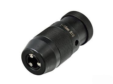 Bezkjučna stezna glava za bušilicu 1–16 mm, konus B16 - Opseg na lalafo.rs Bezkjučna stezna glava za bušilicu 1–16 mm, konus B16 - Opseg