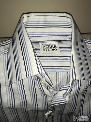 Original Gianfranco Ferre kosulja 41 NOVA 100% cotton Made in Italy na lalafo.rs — 3 Original Gianfranco Ferre kosulja 41 NOVA 100% cotton Made in Italy — 3