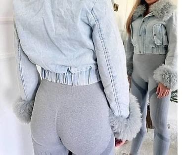 ✨ Ženska kratka teksas jakna sa krznom ✨ Moderan i unikatan model na lalafo.rs — 3 ✨ Ženska kratka teksas jakna sa krznom ✨ Moderan i unikatan model — 3