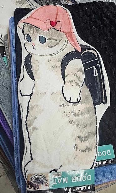 Tepih- staze u obliku macke naslikane za decje sobe Preslatke na lalafo.rs — 4 Tepih- staze u obliku macke naslikane za decje sobe Preslatke — 4