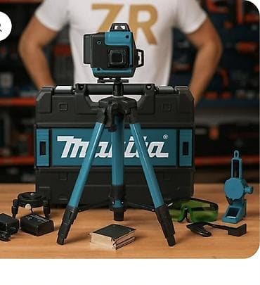 Makita set – laserski nivelator sa kompletnom opremom Opis: - na lalafo.rs Makita set – laserski nivelator sa kompletnom opremom Opis: -