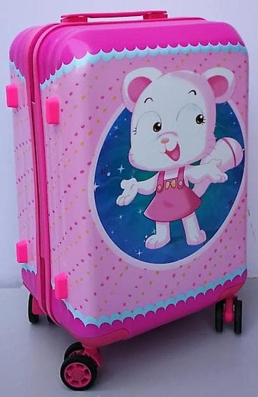 Kids' costumes: Dečji kofer na točkiće – roze, sa crtanim likom - Dimenzije: kabinski at lalafo.rs — 7 Kids' costumes: Dečji kofer na točkiće – roze, sa crtanim likom - Dimenzije: kabinski — 7