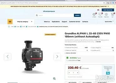 *** AKCIJA ***#1253ALPHA1 L je visokoefikasna cirkulaciona pumpa na lalafo.rs — 4 *** AKCIJA ***#1253ALPHA1 L je visokoefikasna cirkulaciona pumpa — 4