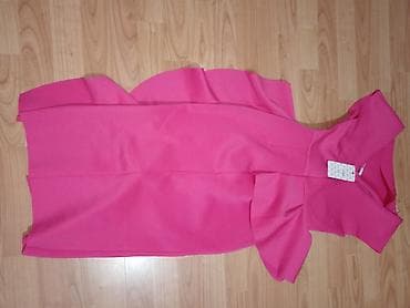 pantalone gina benotti: - Elegantna haljina u jarko roze boji, kroj olovka do ispod kolena na lalafo.rs — 2 pantalone gina benotti: - Elegantna haljina u jarko roze boji, kroj olovka do ispod kolena — 2