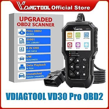 Transport: NOVO - VDIAGTOOL VD30 Pro OBD2 Dijagnostika VDIAGTOOL VD30 Pro at lalafo.rs — 9 Transport: NOVO - VDIAGTOOL VD30 Pro OBD2 Dijagnostika VDIAGTOOL VD30 Pro — 9