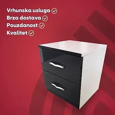 dve suknje po: 🖤 Noćni ormarić 2F - crni 🖤 ✨ Moderan i praktičan dodatak za vašu na lalafo.rs — 2 dve suknje po: 🖤 Noćni ormarić 2F - crni 🖤 ✨ Moderan i praktičan dodatak za vašu — 2