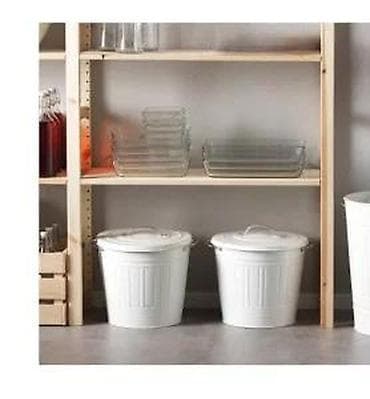 prsluk jaknica mango u: Metalna kanta sa poklopcem – bela - Klasičan dizajn sa reljefnim at lalafo.rs — 7 prsluk jaknica mango u: Metalna kanta sa poklopcem – bela - Klasičan dizajn sa reljefnim — 7