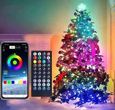 Pametne Bluetooth LED Sijalice 20M – SMART Lampice za Jelku 🎄💡 na lalafo.rs — 3 Pametne Bluetooth LED Sijalice 20M – SMART Lampice za Jelku 🎄💡 — 3