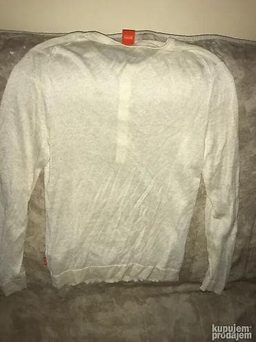 Originalni Hugo Boss duks - L PRAKTICNO NOV 100% LAN materijal na lalafo.rs — 4 Originalni Hugo Boss duks - L PRAKTICNO NOV 100% LAN materijal — 4