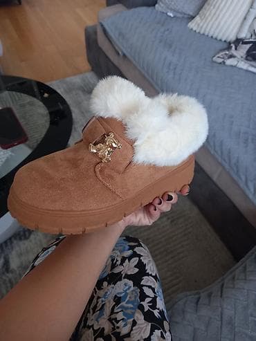 Ženske tople mokasine/papuče za zimu - Boja: karamela (svetlo braon) na lalafo.rs — 2 Ženske tople mokasine/papuče za zimu - Boja: karamela (svetlo braon) — 2