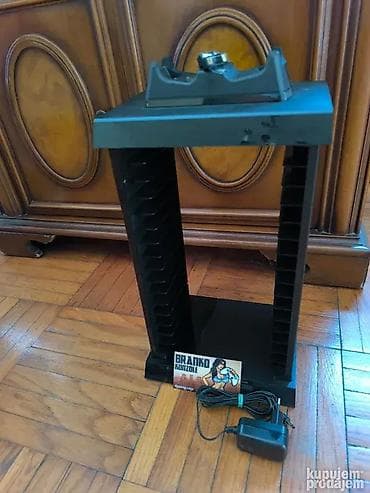 Snakebyte CHARGE: TOWER PRO™ for PS4 - Mini ormarić do 15 diskova na lalafo.rs — 2 Snakebyte CHARGE: TOWER PRO™ for PS4 - Mini ormarić do 15 diskova — 2