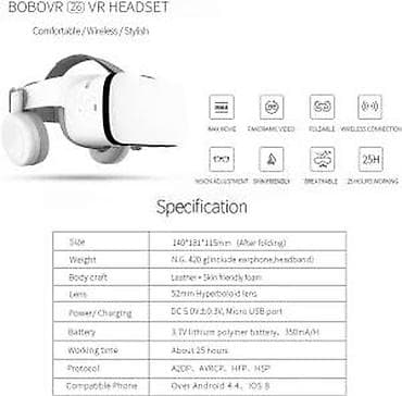 Electronics: VR NAOCARE BOBOVR Z6 SA DZOJSTIKOM MIKROFONOM I SLUSALICAMA | Cene at lalafo.rs — 2 Electronics: VR NAOCARE BOBOVR Z6 SA DZOJSTIKOM MIKROFONOM I SLUSALICAMA | Cene — 2
