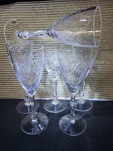 Antiques: Lux kristal case za vino iz 60ih god,rucni rad Peill i Putzler at lalafo.rs — 3 Antiques: Lux kristal case za vino iz 60ih god,rucni rad Peill i Putzler — 3