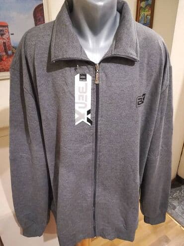 Duks, 5XL, bоја - Crna, Sa rajferšlusom na lalafo.rs Duks, 5XL, bоја - Crna, Sa rajferšlusom