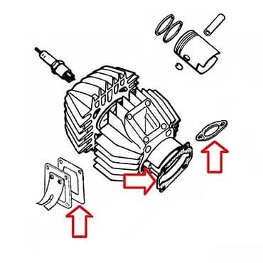 Tools & Equipment: Set dihtunga za cilindar – 2T motor (set od 4 komada) Opis: - Komplet at lalafo.rs — 1 Tools & Equipment: Set dihtunga za cilindar – 2T motor (set od 4 komada) Opis: - Komplet — 1