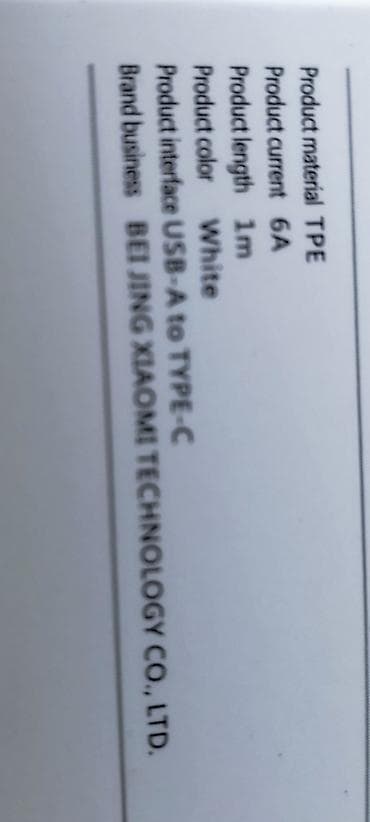 Xiaomi USB kabl za punjač Type C na lalafo.rs — 6 Xiaomi USB kabl za punjač Type C — 6