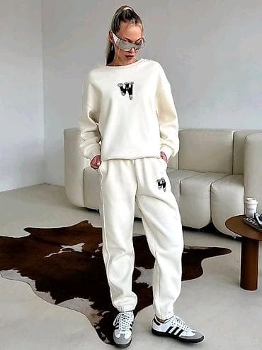 Ženski komplet trenerke – dukser + donji deo Vel S.m.L.xL 95% cotton na lalafo.rs — 1 Ženski komplet trenerke – dukser + donji deo Vel S.m.L.xL 95% cotton — 1