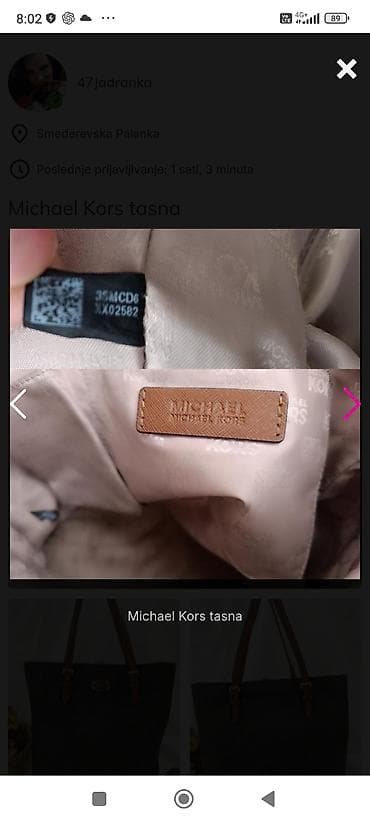 SNIŽENO!!!Michael Kors ženska torba – shopper/tote model - Materijal na lalafo.rs — 5 SNIŽENO!!!Michael Kors ženska torba – shopper/tote model - Materijal — 5