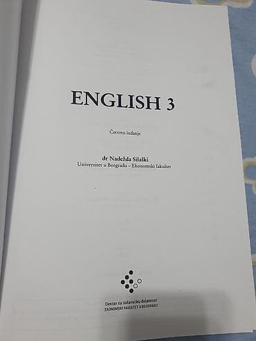 Udžbenik: English for Economists 3 (ENGLISH 3) Autor: dr Nadežda na lalafo.rs — 2 Udžbenik: English for Economists 3 (ENGLISH 3) Autor: dr Nadežda — 2