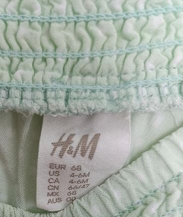 Kids' Clothes: Dečije pantalone H&M, sa svetlozelenom bojom i belim tačkicama at lalafo.rs — 2 Kids' Clothes: Dečije pantalone H&M, sa svetlozelenom bojom i belim tačkicama — 2