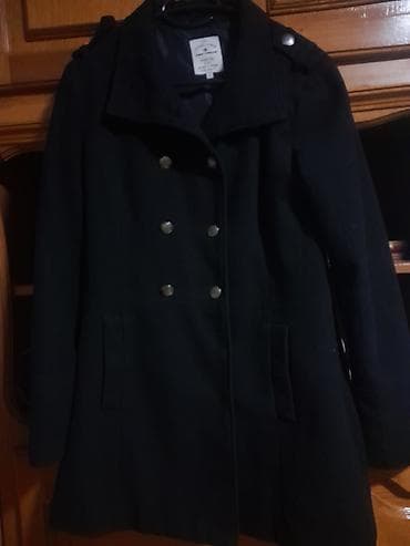 Ženski kaput Tom Tailor, veličina M. - Boja: crna - Dizajn: dvoredno na lalafo.rs — 2 Ženski kaput Tom Tailor, veličina M. - Boja: crna - Dizajn: dvoredno — 2