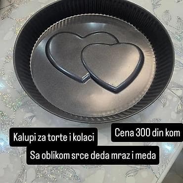 Kalupi za torte i kolače – okrugle tepsije sa utisnutim motivima na lalafo.rs — 1 Kalupi za torte i kolače – okrugle tepsije sa utisnutim motivima — 1