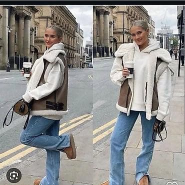 Topla ženska kombinacija za svakodnevni urban stil: - Krzneni prsluk na lalafo.rs Topla ženska kombinacija za svakodnevni urban stil: - Krzneni prsluk