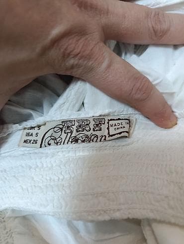 Bela letnja haljina na vezivanje oko vrata (halter) - Brend: Zara TRF na lalafo.rs — 5 Bela letnja haljina na vezivanje oko vrata (halter) - Brend: Zara TRF — 5
