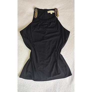 Michael Kors bluza bez rukava u crnoj boji. Elegantna halter silueta na lalafo.rs — 2 Michael Kors bluza bez rukava u crnoj boji. Elegantna halter silueta — 2