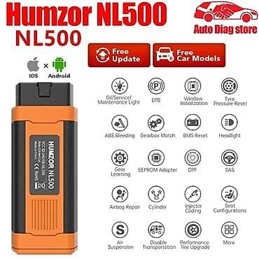 Transport: NOVO- Humzor NEXZSCAN NL500 Bluetooth OBD2 Auto Dijagnostika Humzor at lalafo.rs — 1 Transport: NOVO- Humzor NEXZSCAN NL500 Bluetooth OBD2 Auto Dijagnostika Humzor — 1