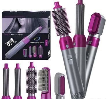Dinamični fen-četka set 5 u 1 – Hot Air Styler Višenamenski uređaj za na lalafo.rs Dinamični fen-četka set 5 u 1 – Hot Air Styler Višenamenski uređaj za
