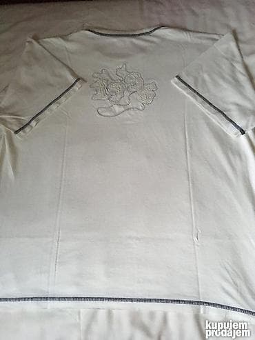 Kvalitetna bela majca, tfy product, veličina L, sa diskretnim vezom na na lalafo.rs — 9 Kvalitetna bela majca, tfy product, veličina L, sa diskretnim vezom na — 9