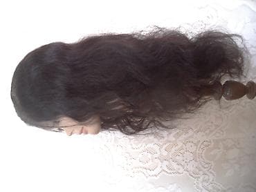 Duga lace front perika od prirodne kose crne boje Prednost ove lace at lalafo.rs — 5 Duga lace front perika od prirodne kose crne boje Prednost ove lace — 5