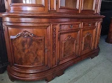 Antique Furniture: Prelepa vitrina. Visina 230 cm Duzina 220 cm Dubina 55 cm at lalafo.rs — 9 Antique Furniture: Prelepa vitrina. Visina 230 cm Duzina 220 cm Dubina 55 cm — 9
