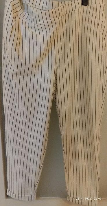 samsung galaxy s6 edge plus: Bele trikotazne pantalone, plus size na lalafo.rs — 1 samsung galaxy s6 edge plus: Bele trikotazne pantalone, plus size — 1