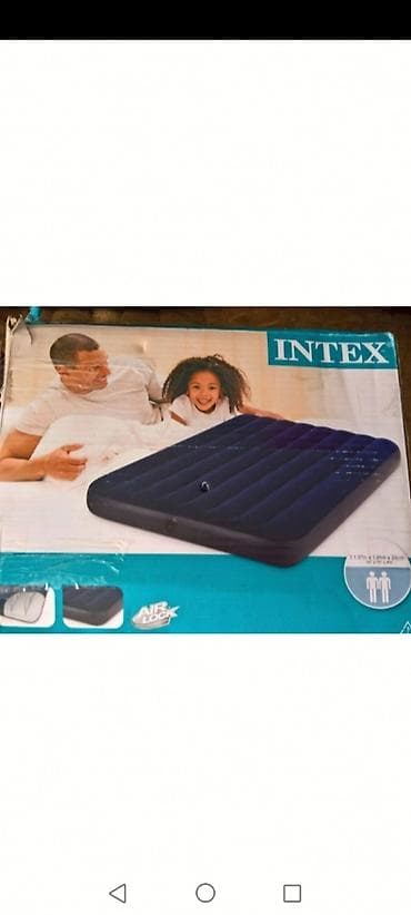 Intex Dura-Beam Standard Classic Downy Air Bed, 137 x 191 x 22 cm na lalafo.rs Intex Dura-Beam Standard Classic Downy Air Bed, 137 x 191 x 22 cm